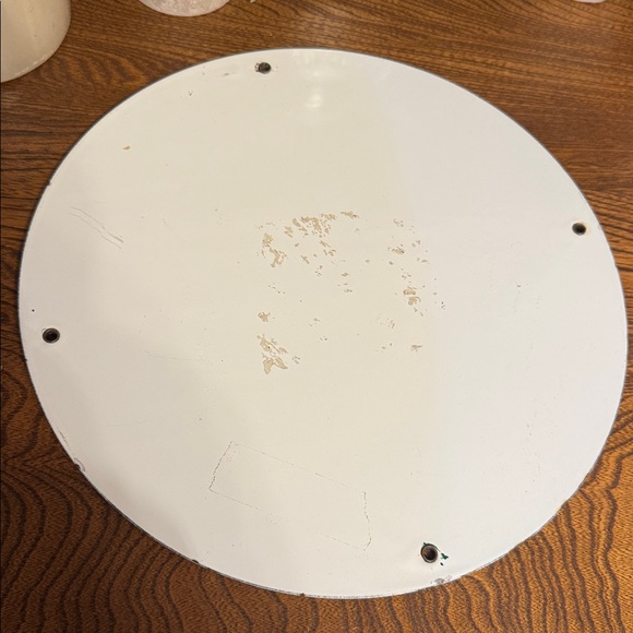 Vintage Ice Cold Coca-Cola Sold Here Porcelain Enamel Advertising Retro Sign - Picture 6 of 7